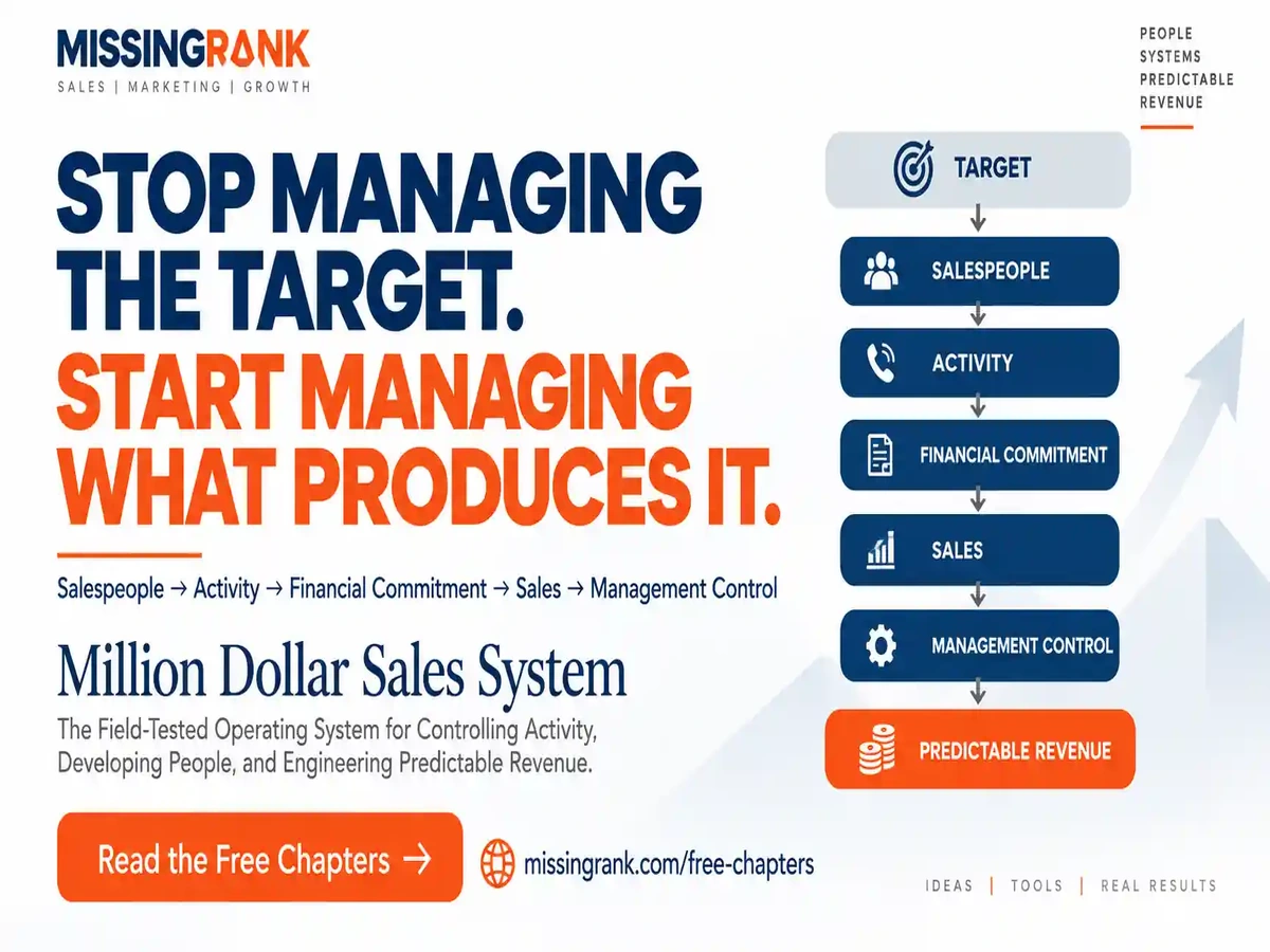 Million Dollar Sales System: From Target to Predictable Revenue