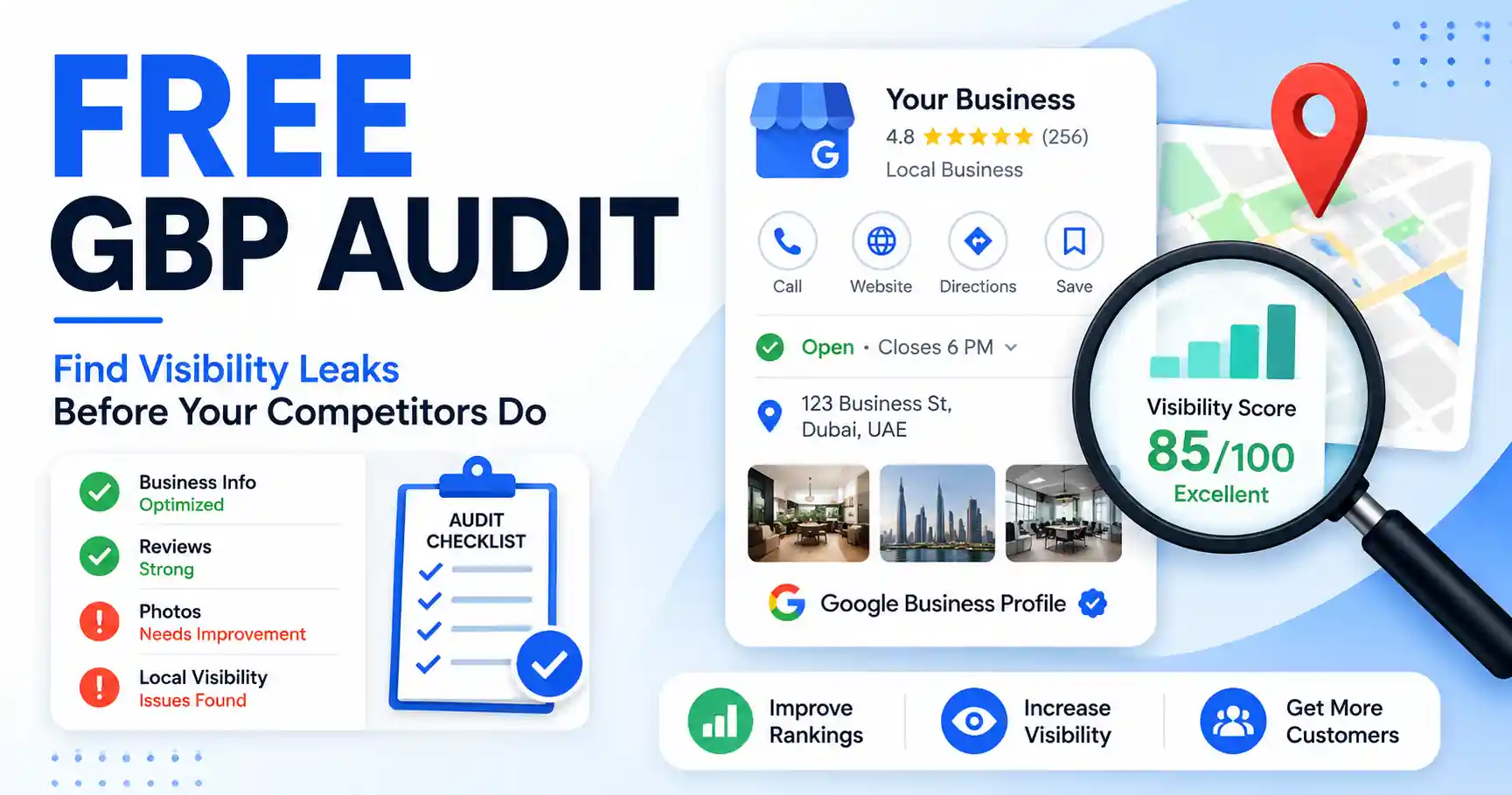 Unlock Your FREE Google Business Profile Audit Today - SEO insights UAE by MISSINGRANK