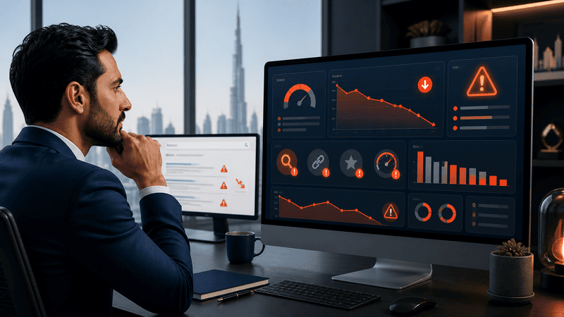 Why Your Website Is Not Ranking on Google - SEO insights UAE by MISSINGRANK