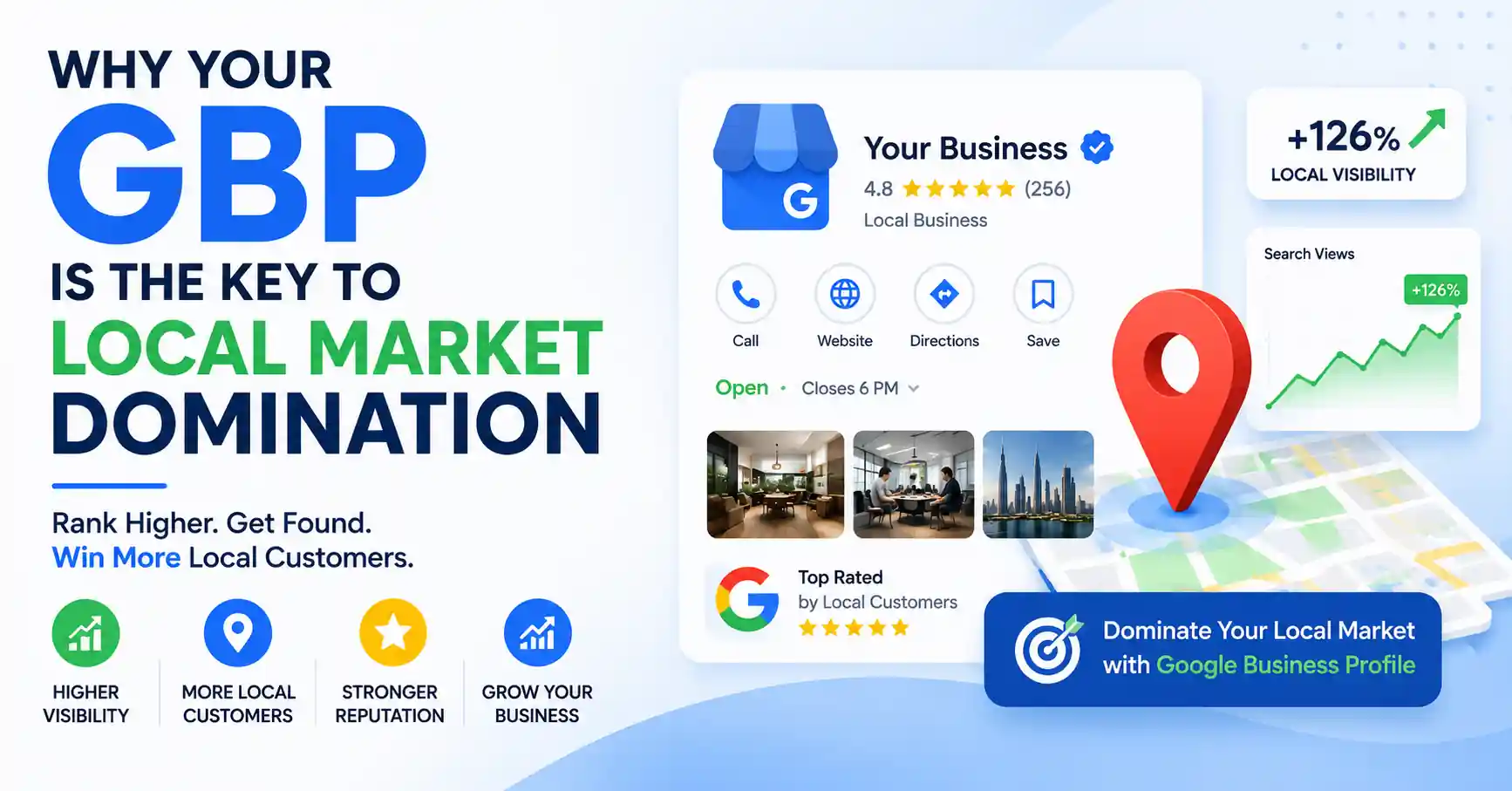 Why Your GBP is The Key to  Local Market Domination - SEO insights UAE by MISSINGRANK